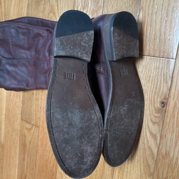 Frye - Melissa Belted Tall Boots women’s size 9 - Picture 8 of 9